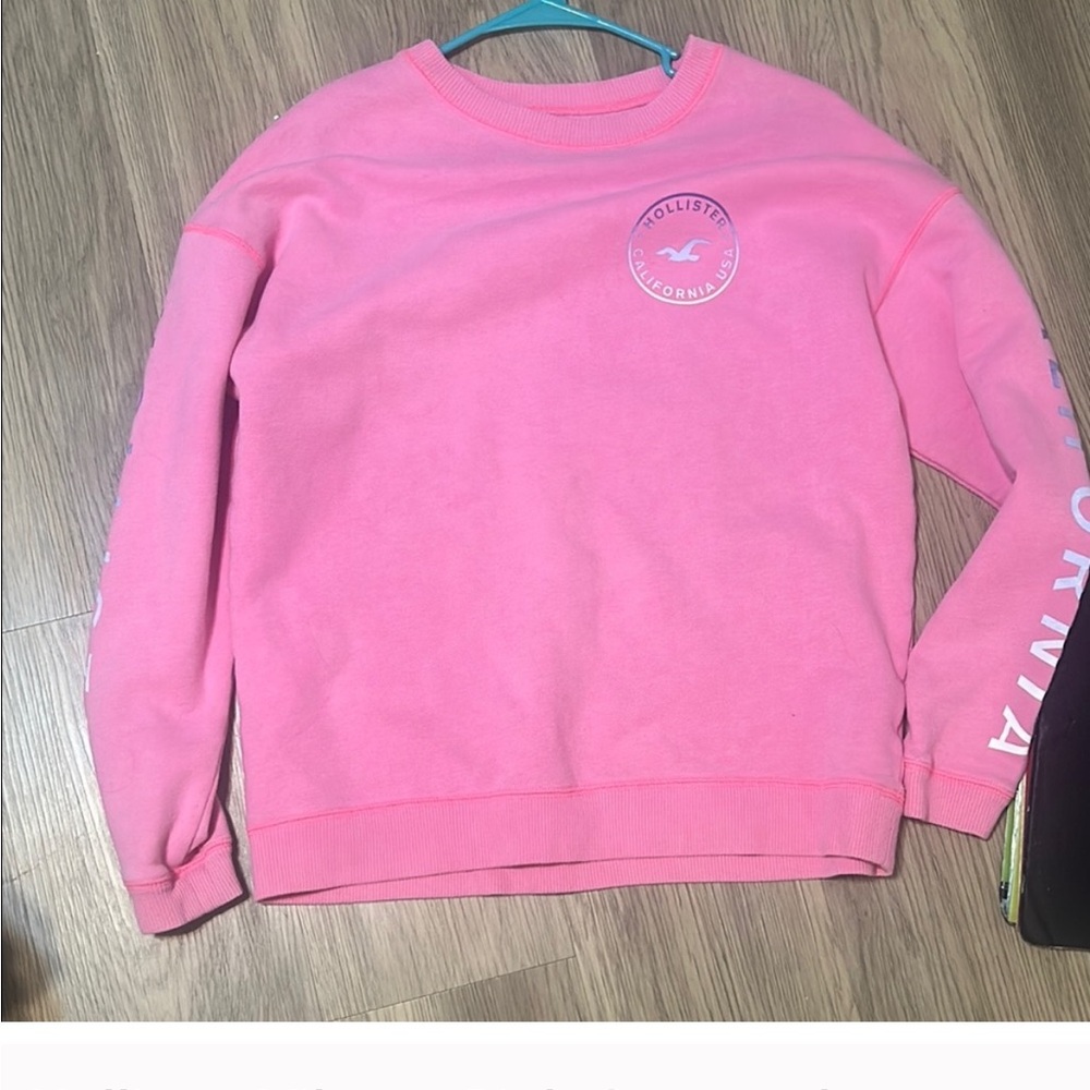 Hollister Vibrant Pink Sweatshirt